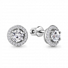 Серьги пусеты  49366А