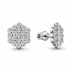 Серьги пусеты  48429А