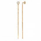 Серьги протяжки 001382-1102