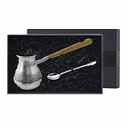 Столовые приборы КМ2030606 турка с посереб. лож+фут