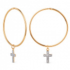 Серьги конго 800552-1102