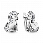 Серьги детские 400539А