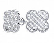 Серьги пусеты  6001721-00775
