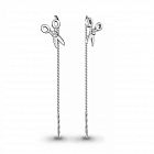 Серьги протяжки 48652А