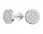 Серьги пусеты  6001742-00775