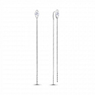 Серьги протяжки 48965